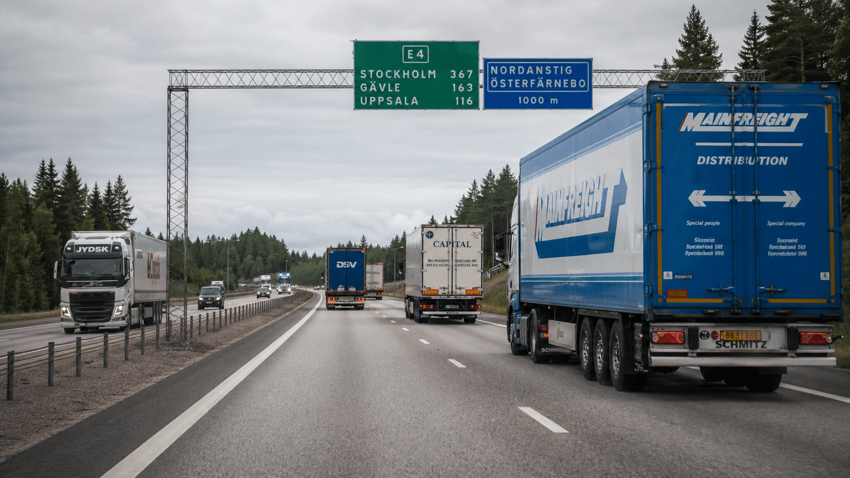 Lastbil på väg - Cabotage-regler: vilken trafik är tillåten i andra EU-länder?