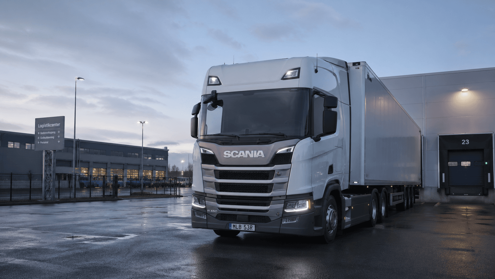 Lastbil på väg - Så startar du åkeri: steg för steg